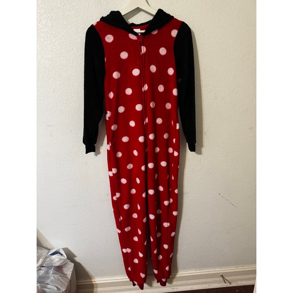 Disney Women's One Piece Minnie Mouse Sleepwear Size S (4-6)